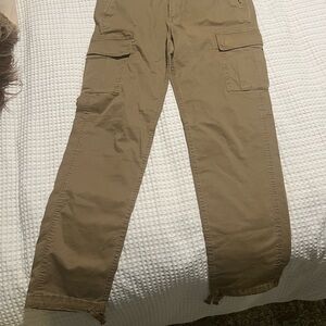 American Eagle Outfitters Men's Tan Cargo Pants TALL